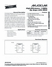 DataSheet MAX9618 pdf